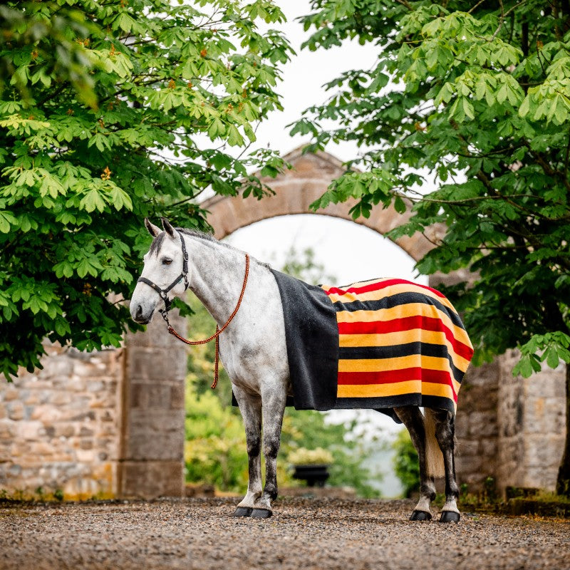 Horseware - Carré polaire Newmarket Fleece witney gold | - Ohlala