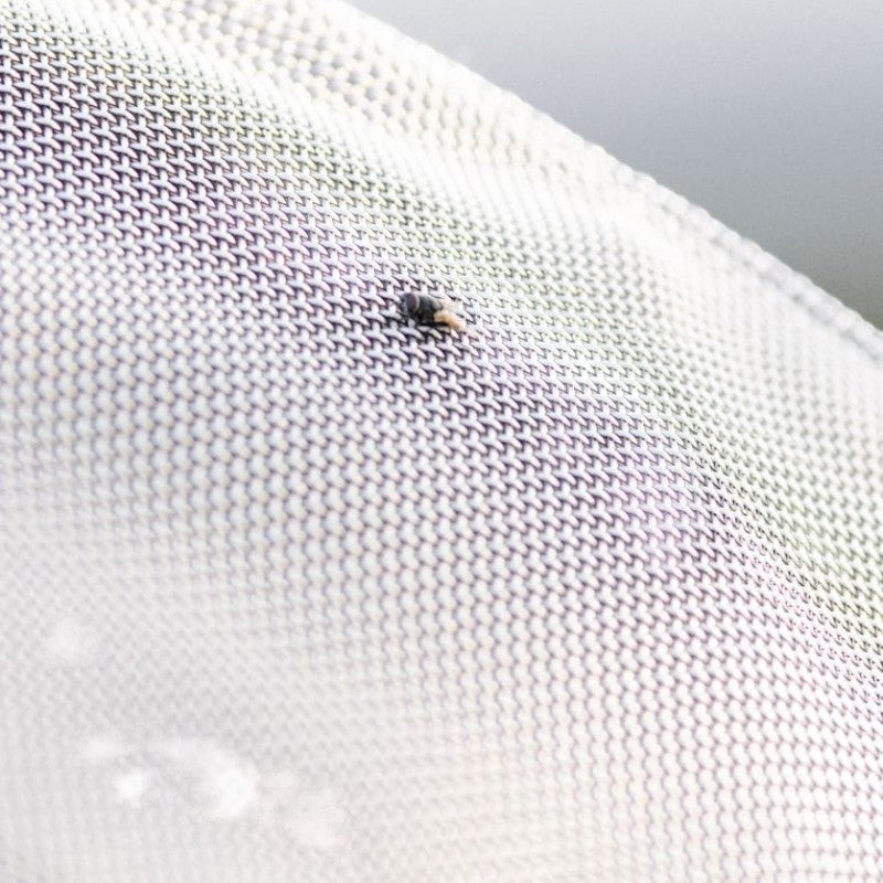 Horseware - Chemise anti-mouches Rambo Protector Fieldsafe Plus argent/ marine/ blanc/ beige | - Ohlala