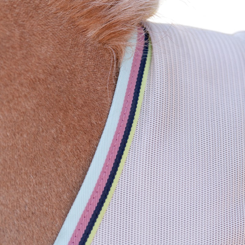 Horseware - Couverture anti-mouches Amigo Bug Rug Plus Petite argent/ lime/ marine/ rose/ bleu | - Ohlala