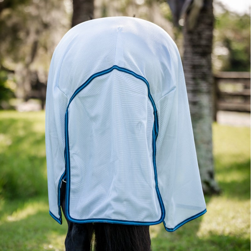 Horseware - Couverture anti-mouches Amigo Bug Rug Plus XL azure blue/ marine/ bleu électrique | - Ohlala