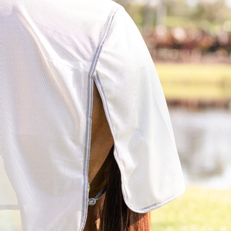 Horseware - Couverture anti-mouches Amigo Bug Rug silver/ titanium grey/ argent | - Ohlala