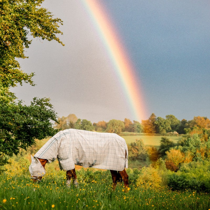 Horseware - Couverture anti-mouches Newmarket Plus witney charcoal | - Ohlala