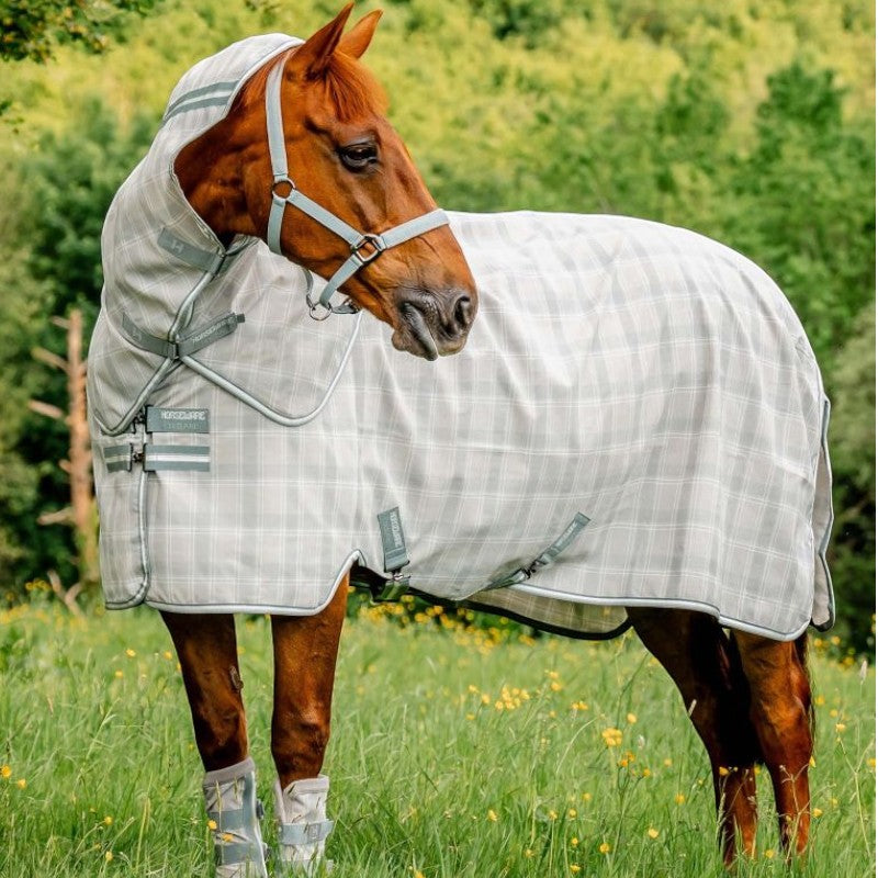 Horseware - Couverture anti-mouches Newmarket Plus witney charcoal | - Ohlala