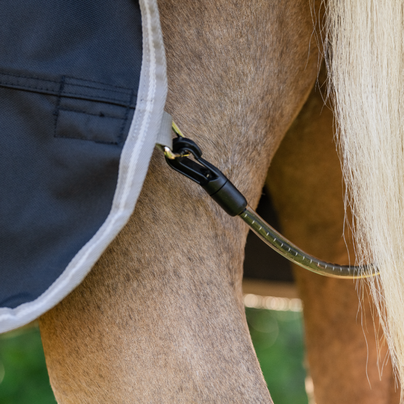 Horseware - Couverture d'extérieur Amigo Bravo Plus Pony Turnout noir/ titanium grey/ argent 0g | - Ohlala