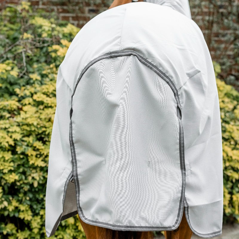 Horseware - Couverture d'extérieur Amigo Ripstop Hoody argent/ titanium grey/ argent | - Ohlala