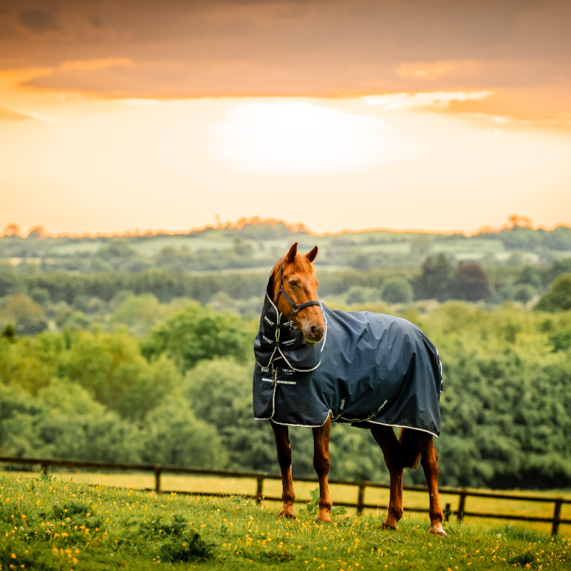 Horseware - Couverture d'extérieur Amigo Ripstop Plus Turnout witney navy 0g | - Ohlala