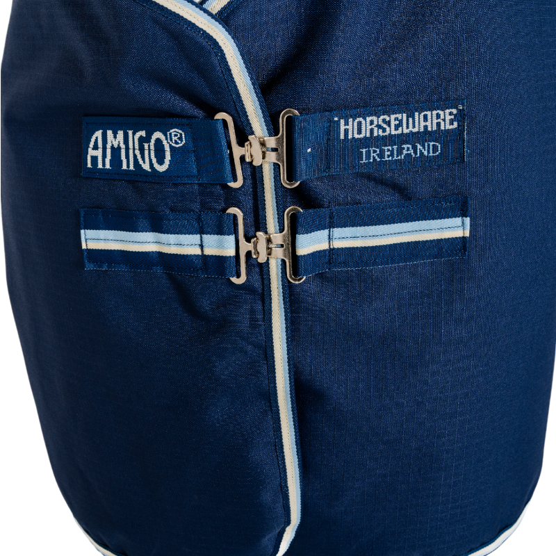 Horseware - Couverture d'extérieur Amigo Ripstop Pony Turnout witney navy 50g | - Ohlala