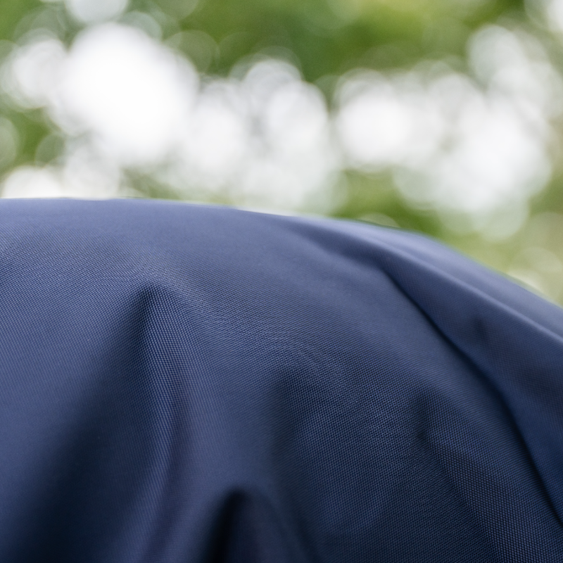 Horseware - Couverture d'extérieur Rambo Turnout marine/ thunderstorm gris/ argent 50g | - Ohlala