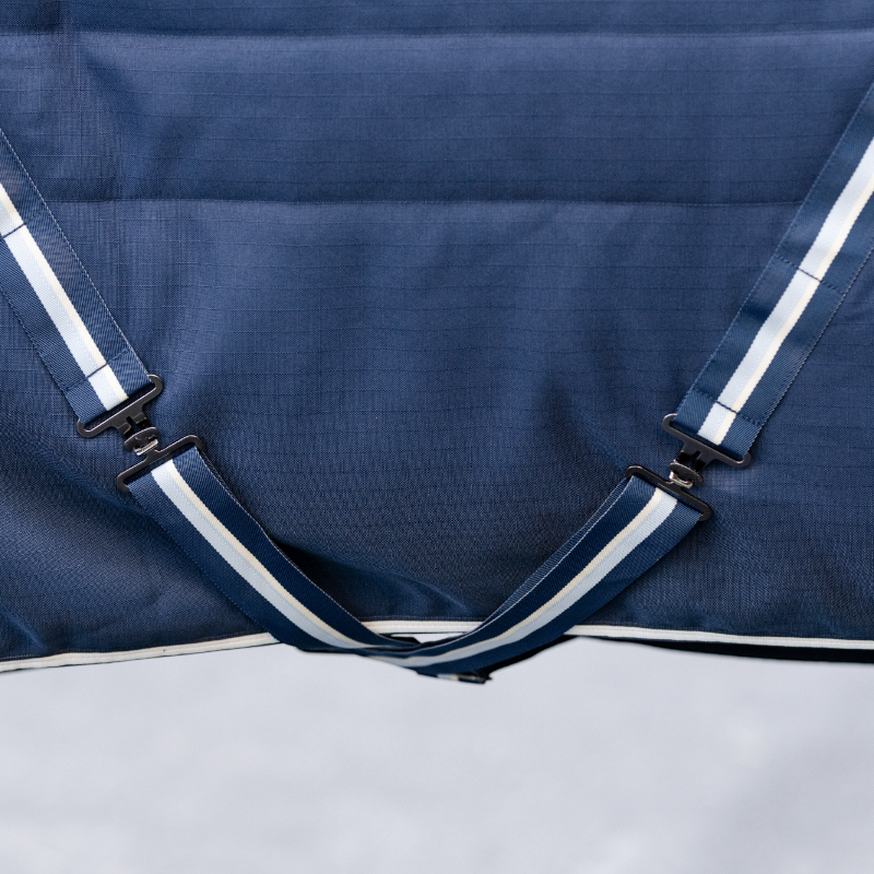 Horseware - Couverture de box Newmarket Cosy Stable witney navy 200g | - Ohlala