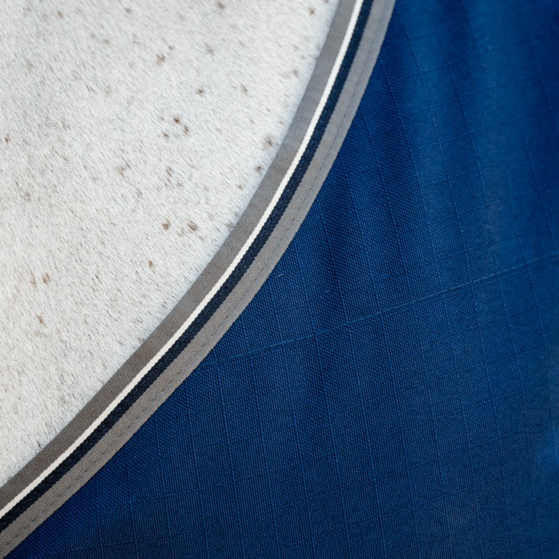 Horseware - Couverture de box Rambo Stable marine/ thunderstorm grey/ argent | - Ohlala