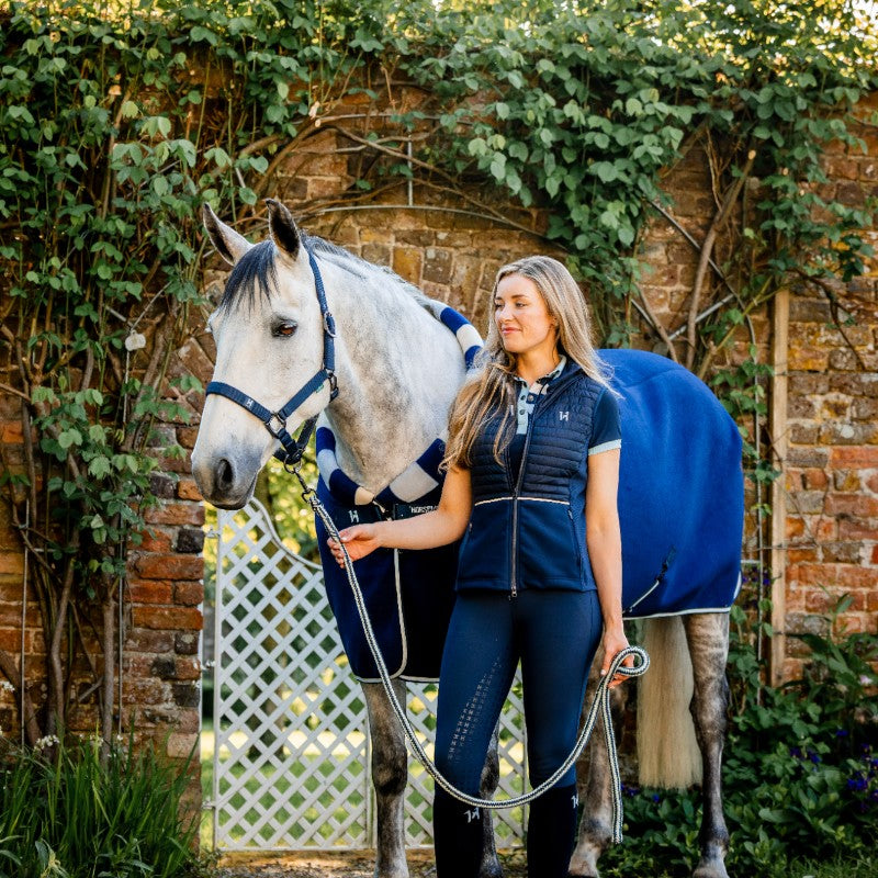 Horseware - Couverture polaire Newmarket Cosy witney navy | - Ohlala