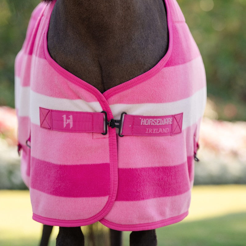Horseware - Couverture polaire Newmarket Petite witney pink | - Ohlala