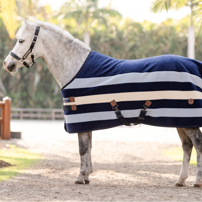 Horseware - Couverture polaire Newmarket Pony witney navy | - Ohlala