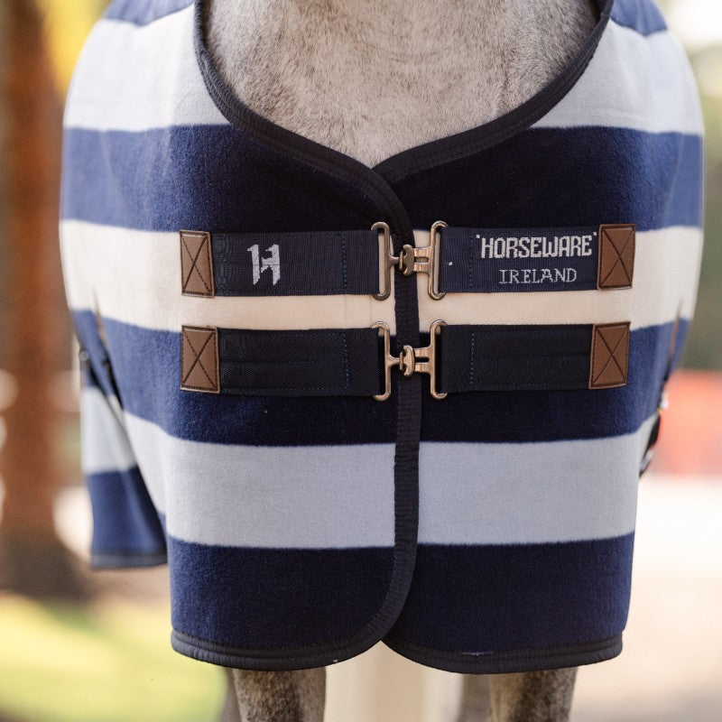 Horseware - Couverture polaire Newmarket Pony witney navy | - Ohlala