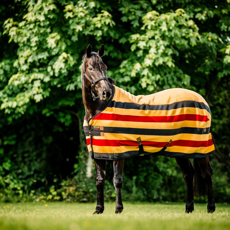 Horseware - Couverture polaire Newmarket witney gold | - Ohlala