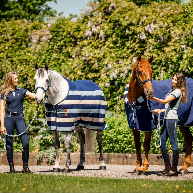 Horseware - Couverture polaire Newmarket witney navy | - Ohlala