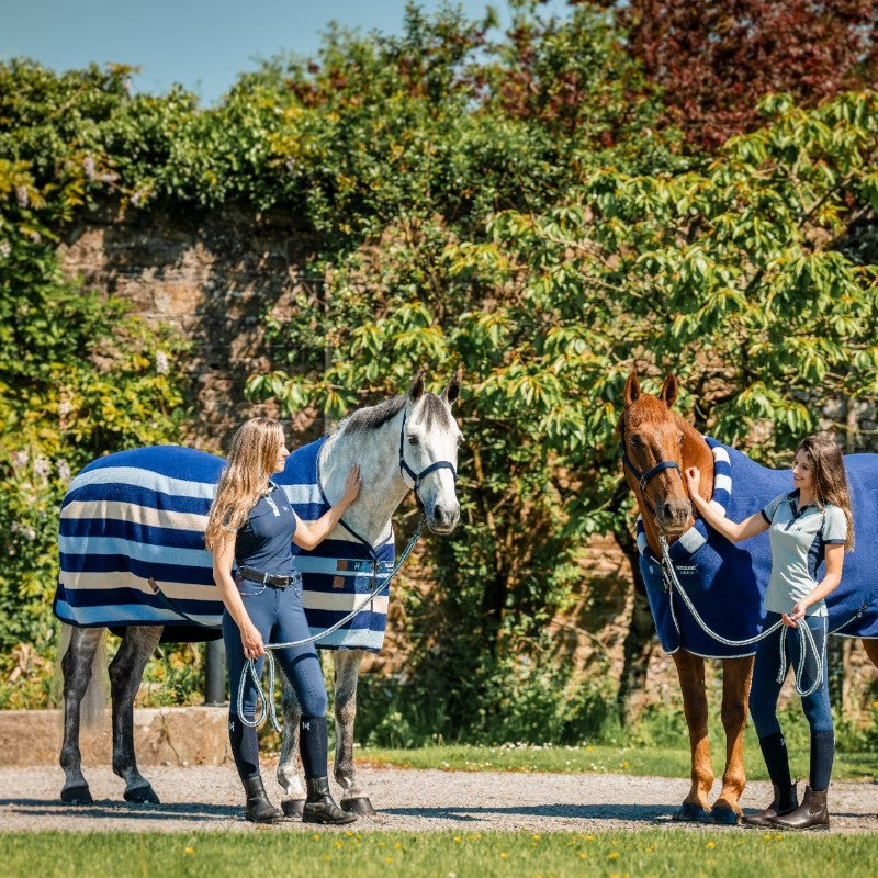 Horseware - Couverture polaire Newmarket witney navy | - Ohlala