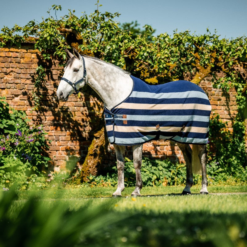 Horseware - Couverture polaire Newmarket witney navy | - Ohlala