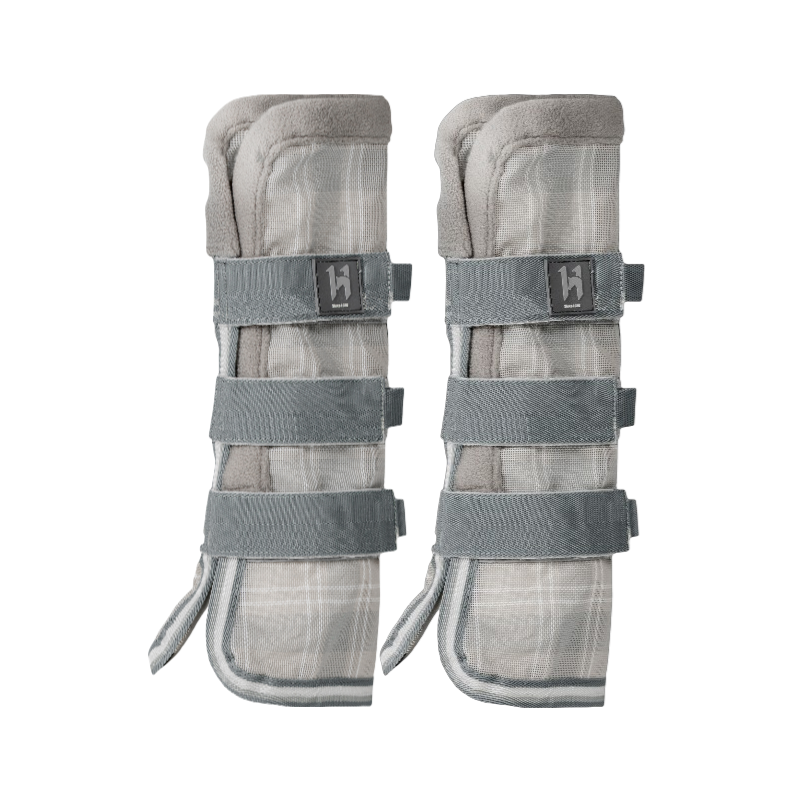 Horseware - Guêtres anti-mouches Newmarket witney charcoal | - Ohlala