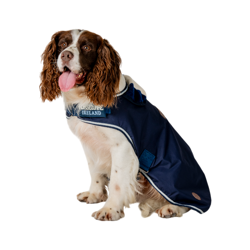 Horseware - Manteau pour chien Newmarket witney navy | - Ohlala
