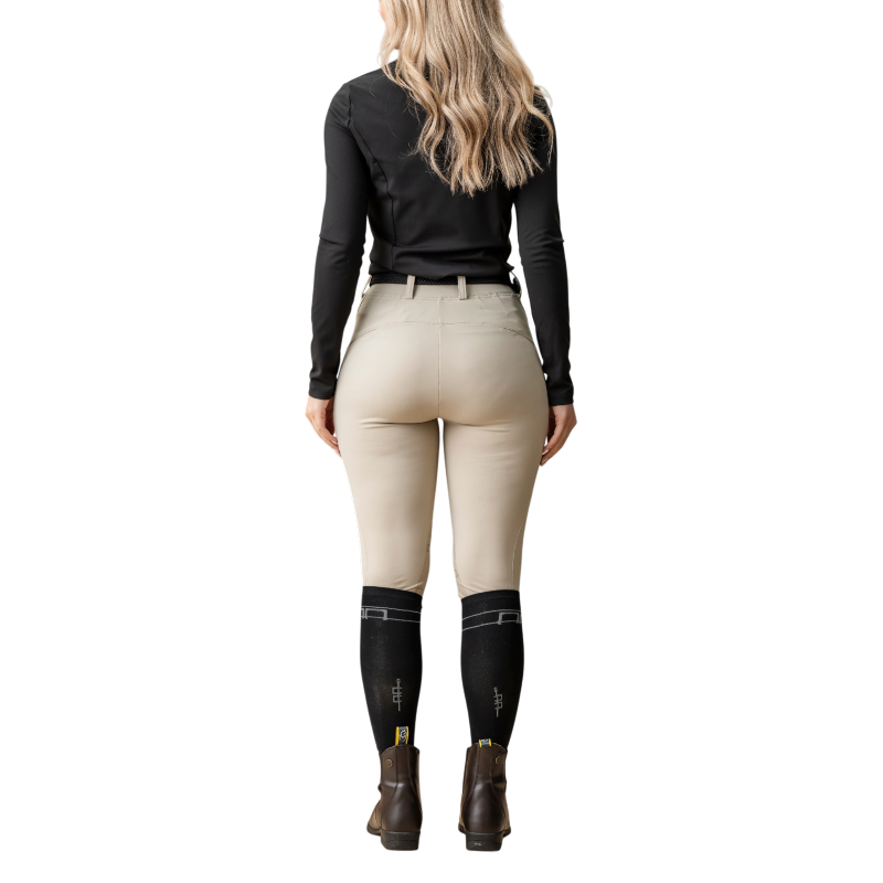 Horseware - Legging d'équitation femme Fina Brushed beige | - Ohlala