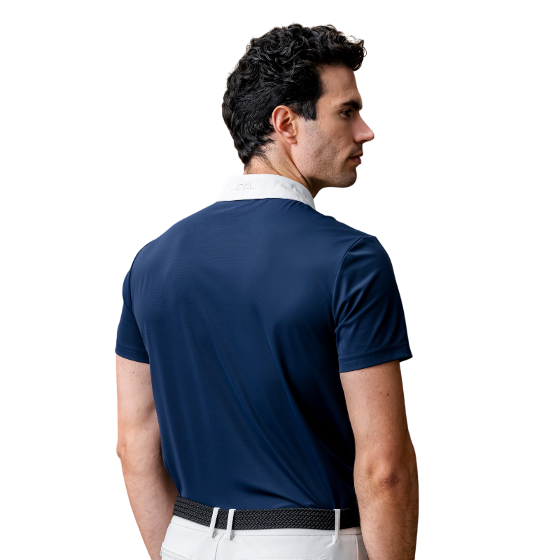 Horseware - Polo de concours homme Gabrio marine | - Ohlala