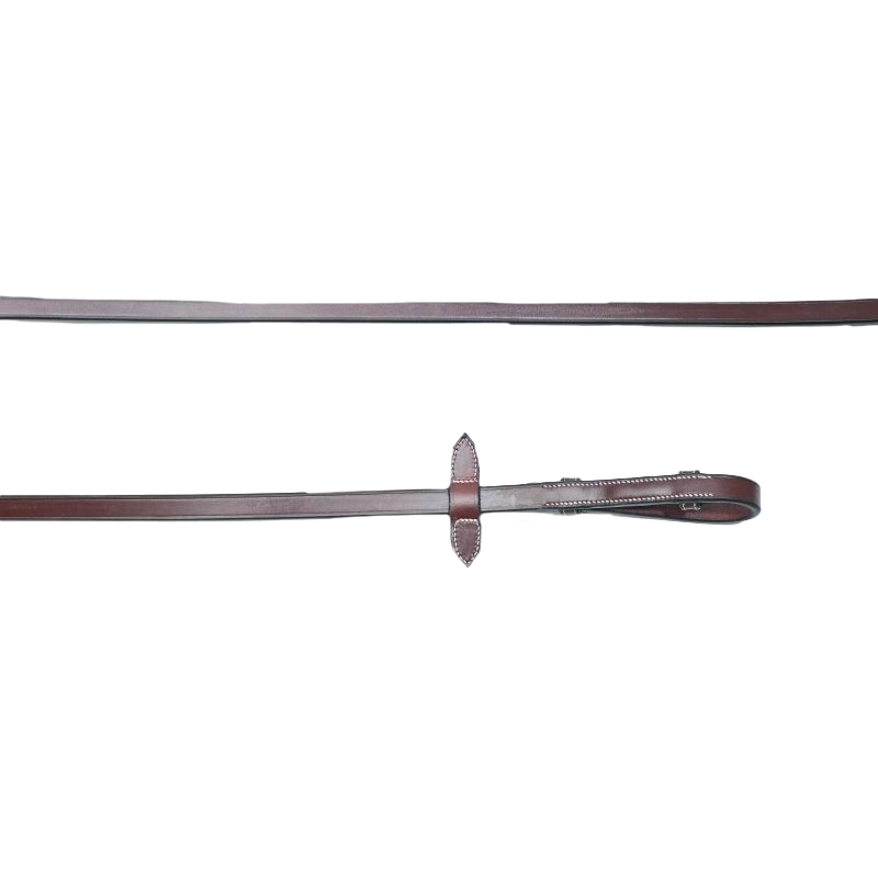 Jump'In - Rênes en cuir lisse Week acajou | - Ohlala