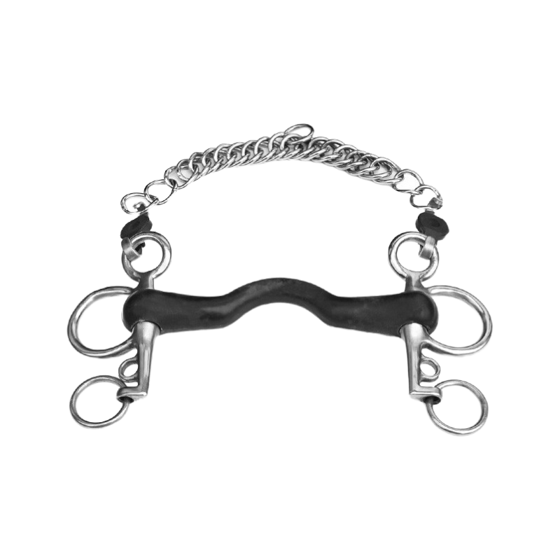 Jump'In - Mors Pelham petites branches caoutchouc rigide | - Ohlala