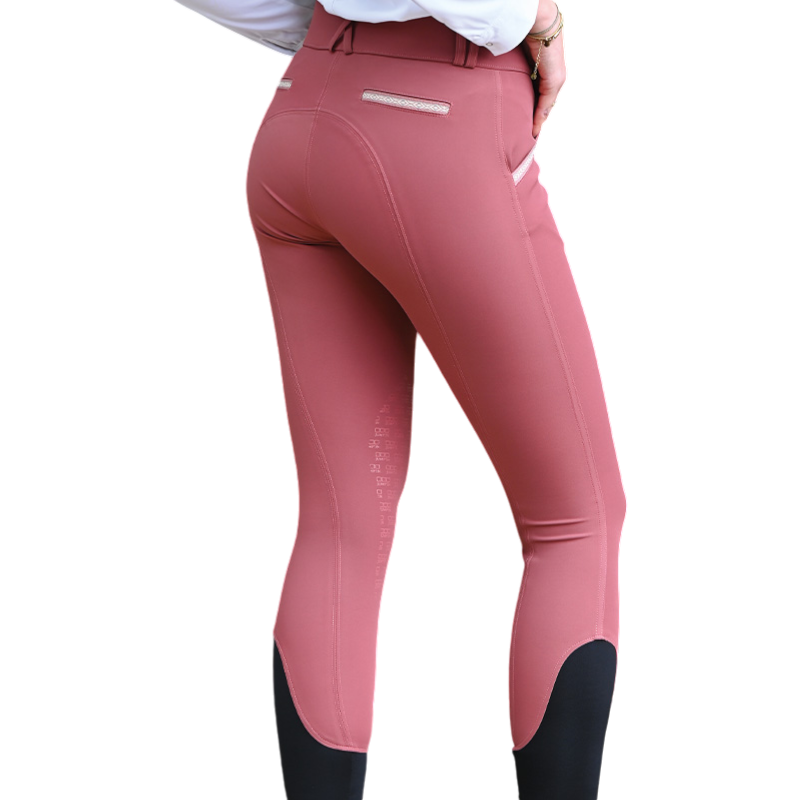 Jump'In - Pantalon d'équitation femme Sofia rosy | - Ohlala