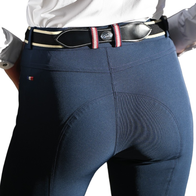 Jump'In - Pantalon d'équitation fille Luna marine | - Ohlala
