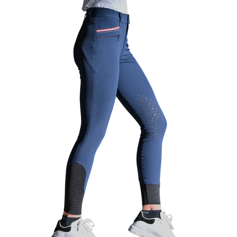 Jump'In - Pantalon d'équitation fille Luna marine | - Ohlala