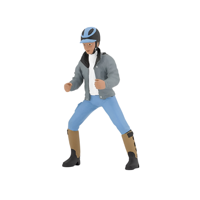 Papo - Figurine Jeune cavalier | - Ohlala