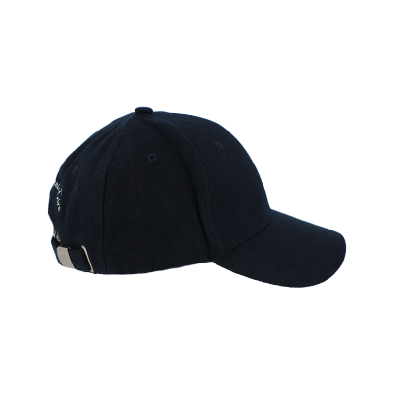Jump'In - Casquette Hunter velours marine | - Ohlala