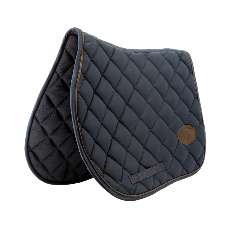 Jump'In - Tapis de selle Training Tzigano marine | - Ohlala