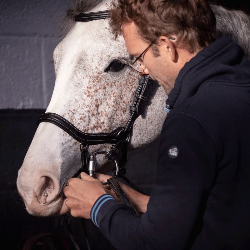 Jump'In - Bridon One New York avec rênes noir | - Ohlala