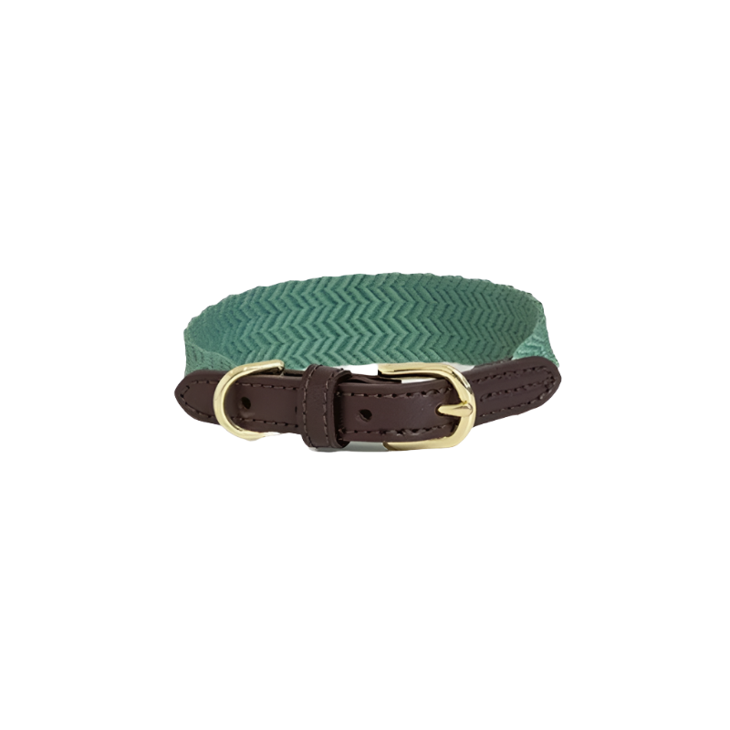 Kentucky Dogwear - Collier pour chien Jacquard vert olive | - Ohlala
