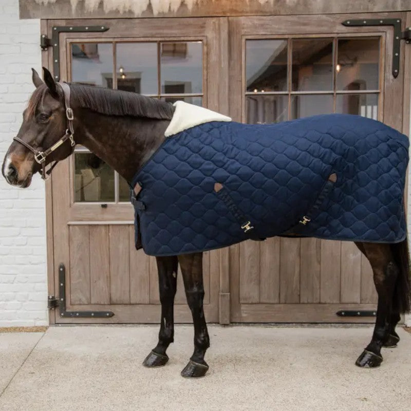 Kentucky Horsewear - Couverture d'écurie Classic marine 200g | - Ohlala