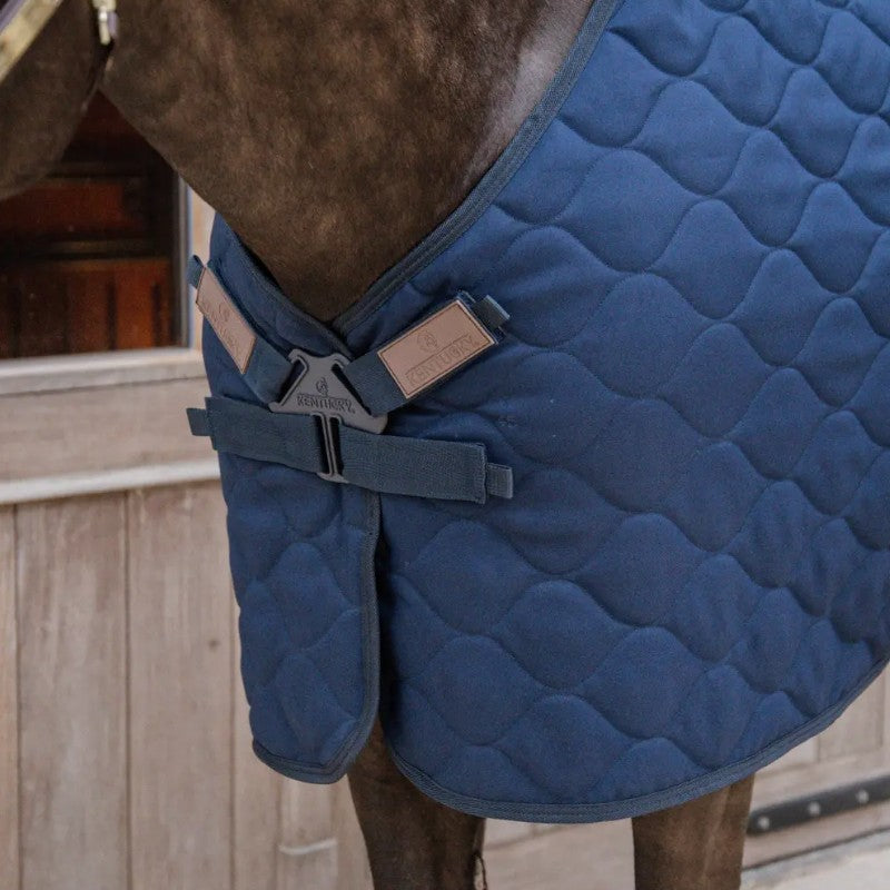 Kentucky Horsewear - Couverture d'écurie Confort marine 300g | - Ohlala