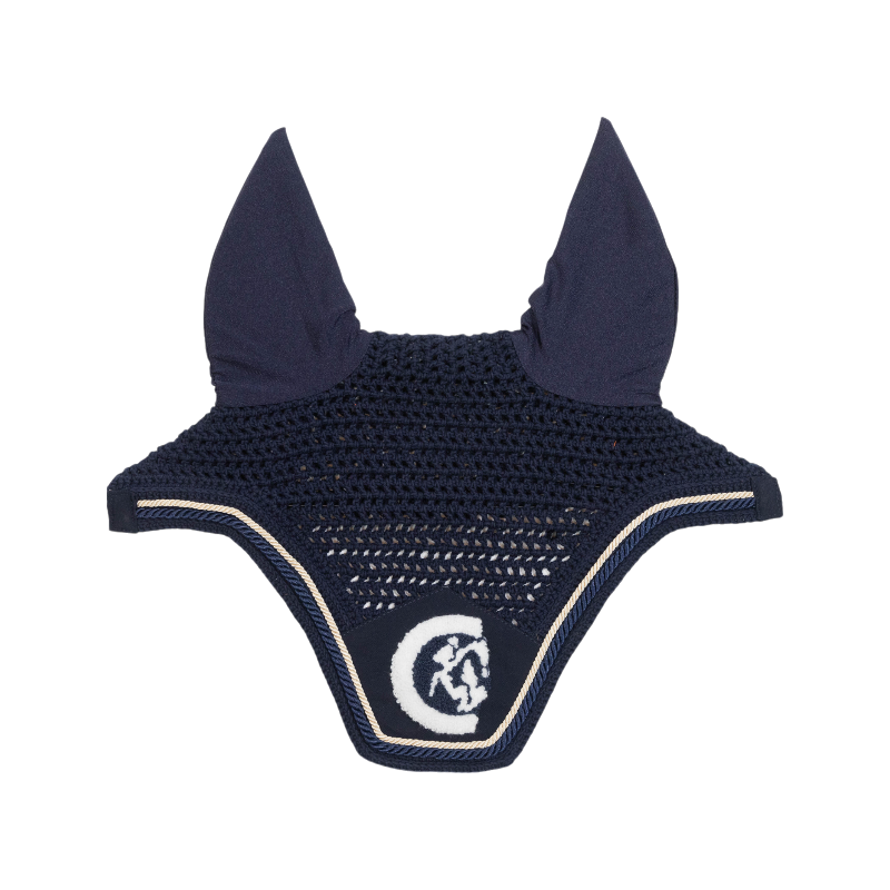 Kentucky Horsewear - Bonnet anti-mouches Wellington 3D Logo corde marine | - Ohlala