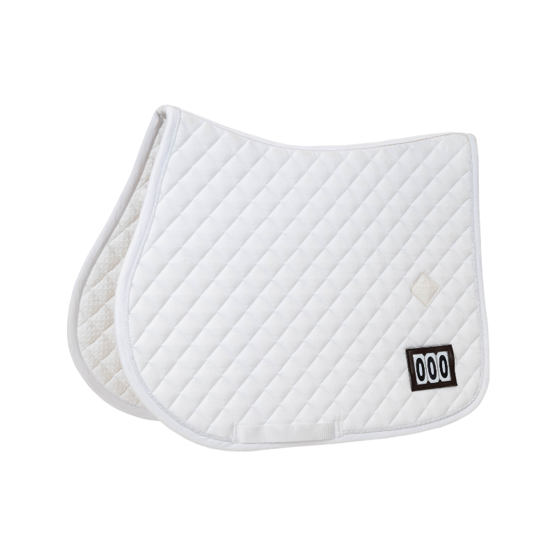 Kentucky Horsewear - Tapis de selle Diamond Competition 2 numéros blanc | - Ohlala