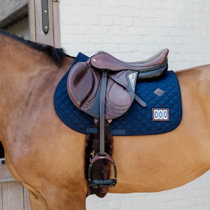 Kentucky Horsewear - Tapis de selle Diamond Competition 2 numéros marine | - Ohlala
