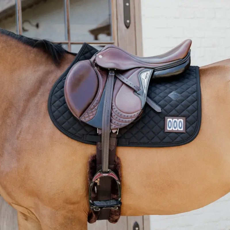 Kentucky Horsewear - Tapis de selle Diamond Competition 2 numéros noir | - Ohlala