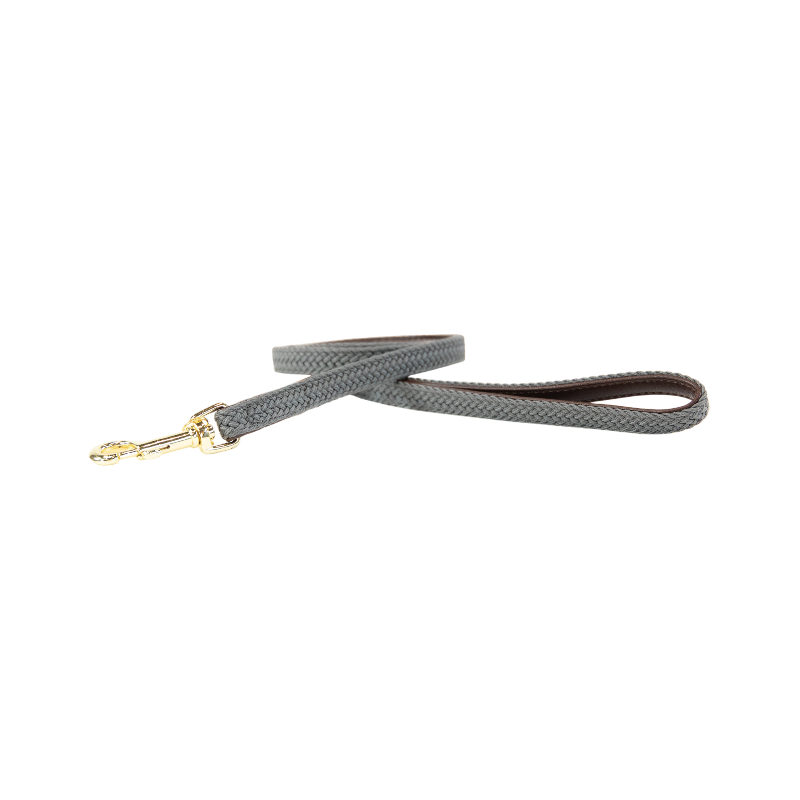 Kentucky Dogwear - Laisse pour chien nylon tressé Plaited Nylon 120 cm gris | - Ohlala