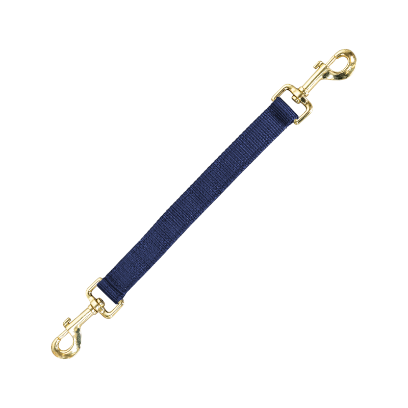 Kentucky Horsewear - Attache en nylon mousqueton marine | - Ohlala
