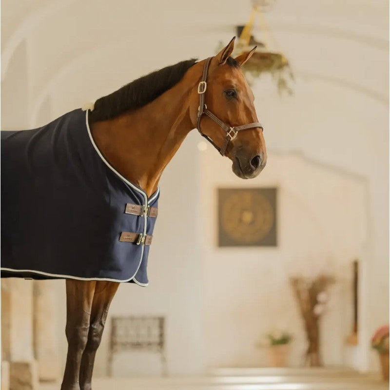 Kentucky Horsewear - Chemise séchante Show Vegan Wool marine | - Ohlala