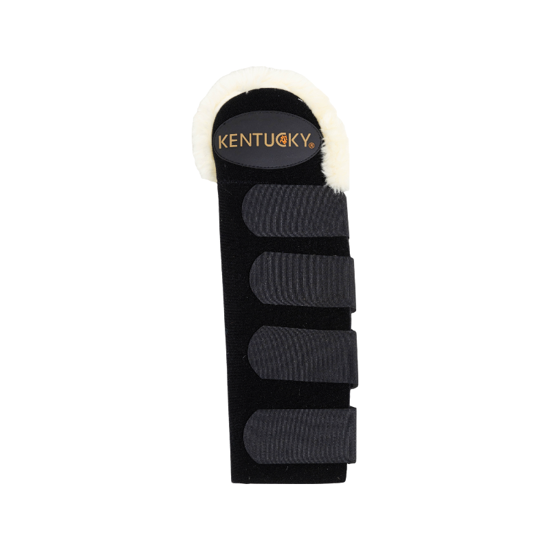 Kentucky Horsewear - Protège-queue mouton synthétique noir | - Ohlala