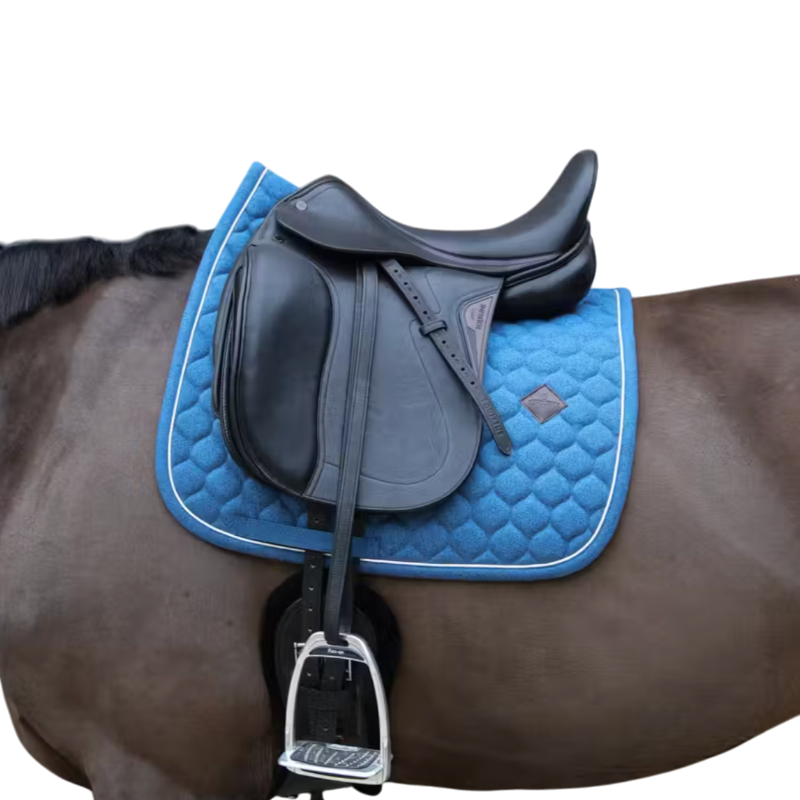 Kentucky Horsewear - Tapis de dressage Melange marine | - Ohlala