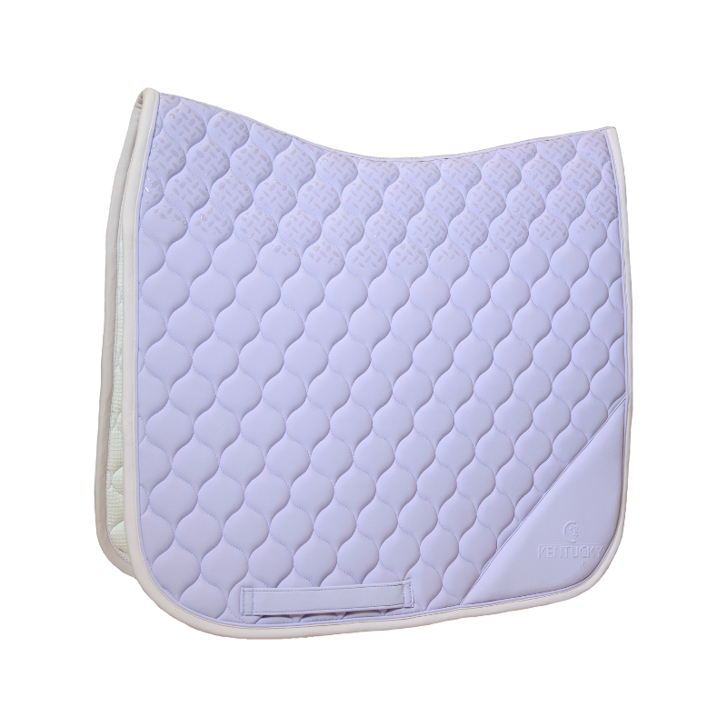 Kentucky Horsewear - Tapis de dressage Softshell Onion Quilt parme/ rose pâle | - Ohlala