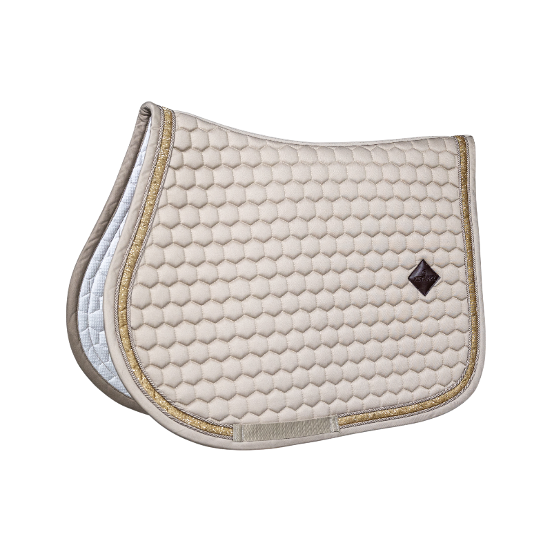 Kentucky Horsewear - Tapis de selle Glitter Band beige | - Ohlala