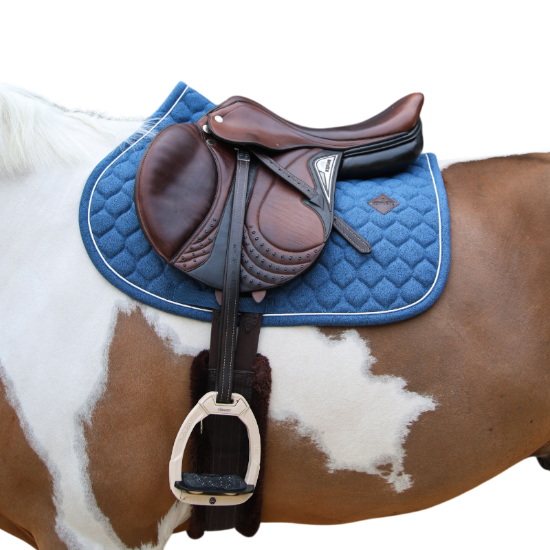 Kentucky Horsewear - Tapis de selle Melange marine | - Ohlala